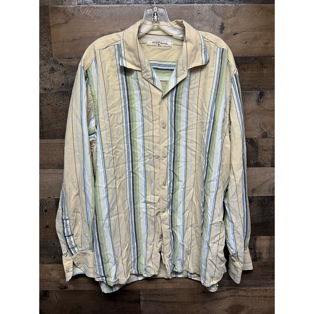 Tommy Bahama Men's Long Sleeve Button Up Size X-Large